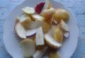 كومبوت السفرجل والتفاح لفصل الشتاء وصفة لكومبوت السفرجل المجفف