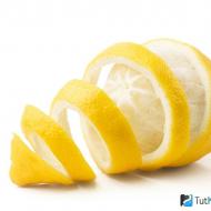 Zitronenschale – Nutzen und Schaden für die Gesundheit Trockene Zitronenschale